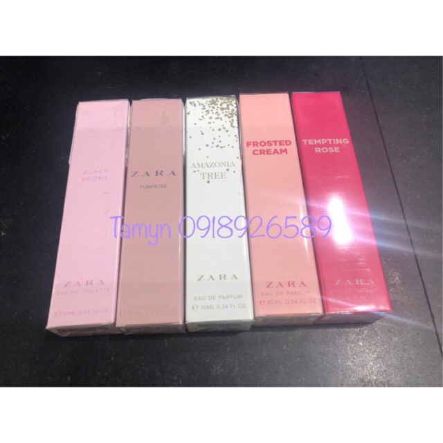 NƯỚC HOA NỮ ZARA MINI SIZE 10ML