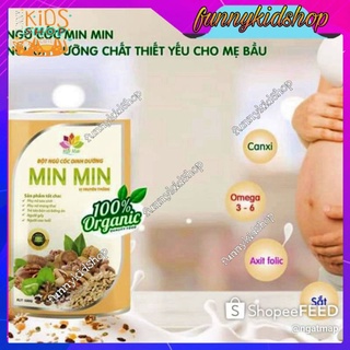 Ngũ cốc lợi sữa min min - ngũ cốc bầu - ngu coc loi sua min min- ngũ cốc min min lợi sữa 1hộp 500g