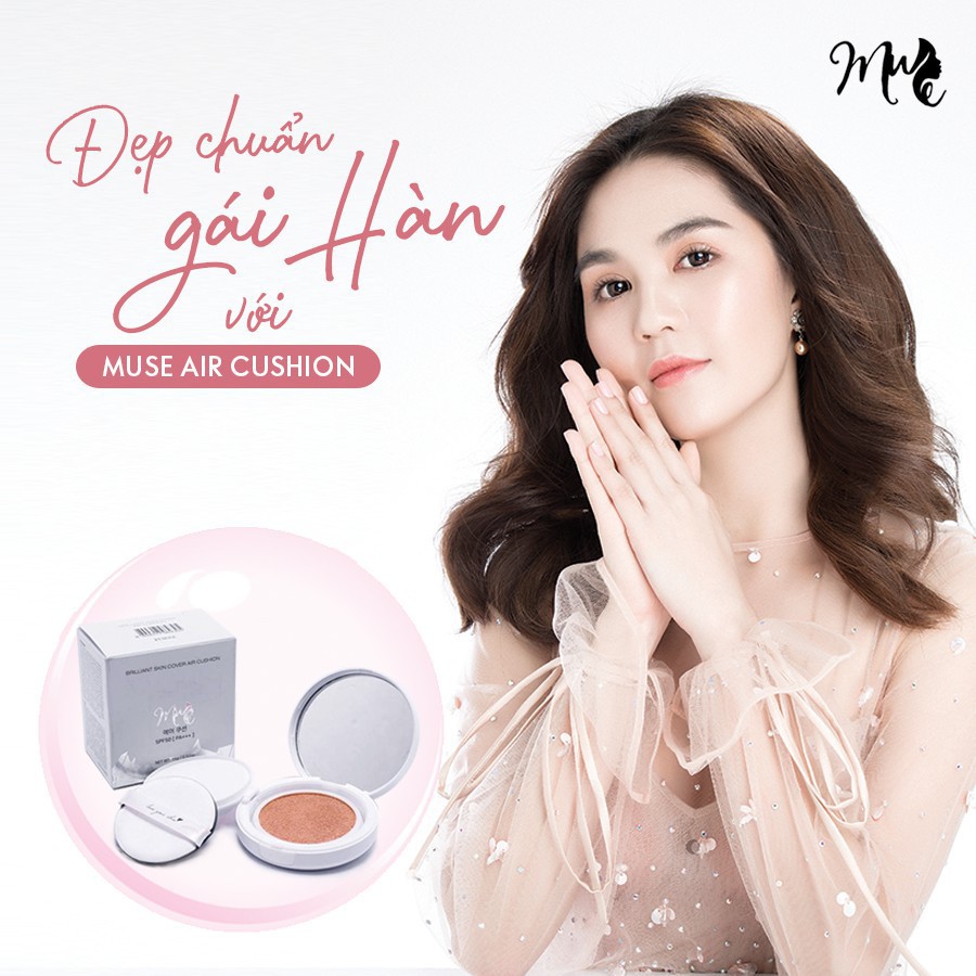 Phấn Nước Dinh Dưỡng Muse Air Cushion 3 Trong 1 Trang Điểm Chống Nắng Dưỡng Da | BigBuy360 - bigbuy360.vn