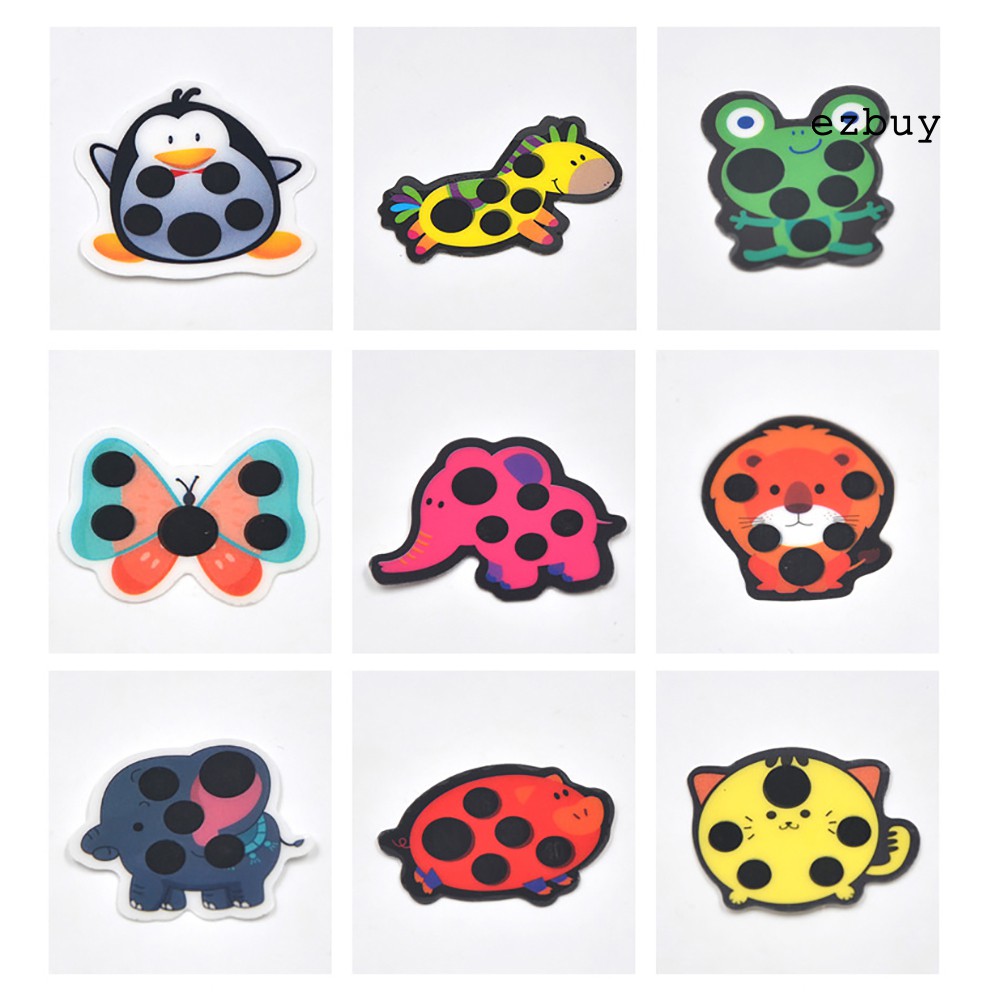 Set 5 Miếng Dán Đo Nhiệt Độ Cơ Thể Hình Động Vật Dễ Thương