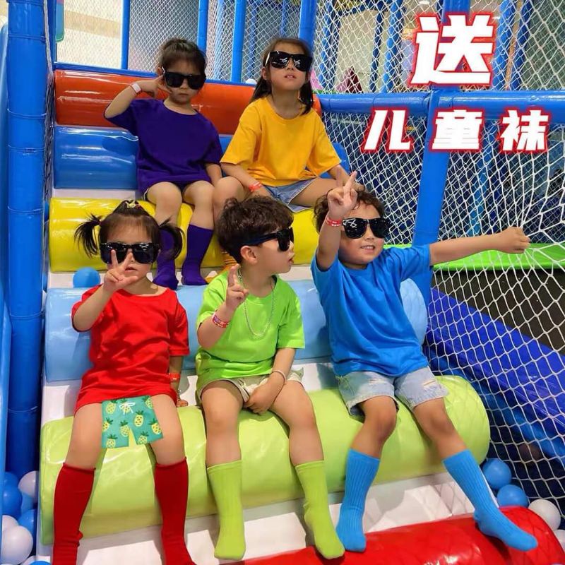 Áo thun trơn thời trang nhiều màu thun cotton mềm mịn cho bé trai, bé gái