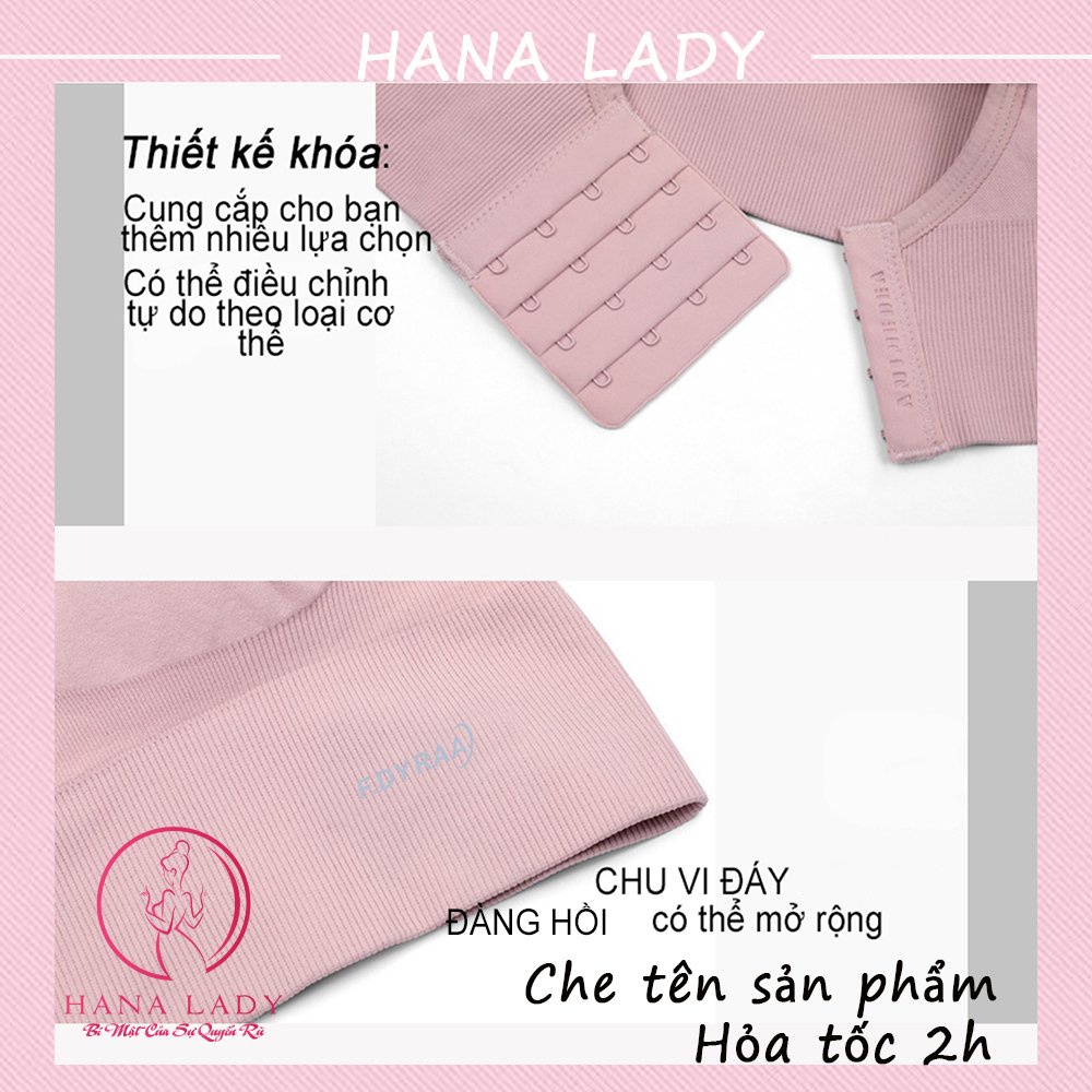 Bra tập gym yoga 3 nấc cài quyến rũ - Áo croptop kèm mút ngực sexy BL039