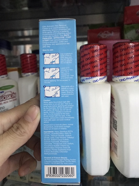 Kem tẩy lông CLEO Nách , Tay ,Chân Avocado 50g | BigBuy360 - bigbuy360.vn