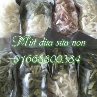 MỨT DỪA SỮA NON SIÊU MỀM