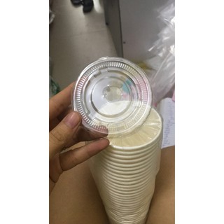 100 nắp cốc giấy 350ml~12oz