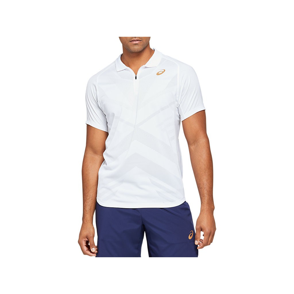 Áo cộc tay Asics TENNIS M POLO SHIRT 2041A078.100