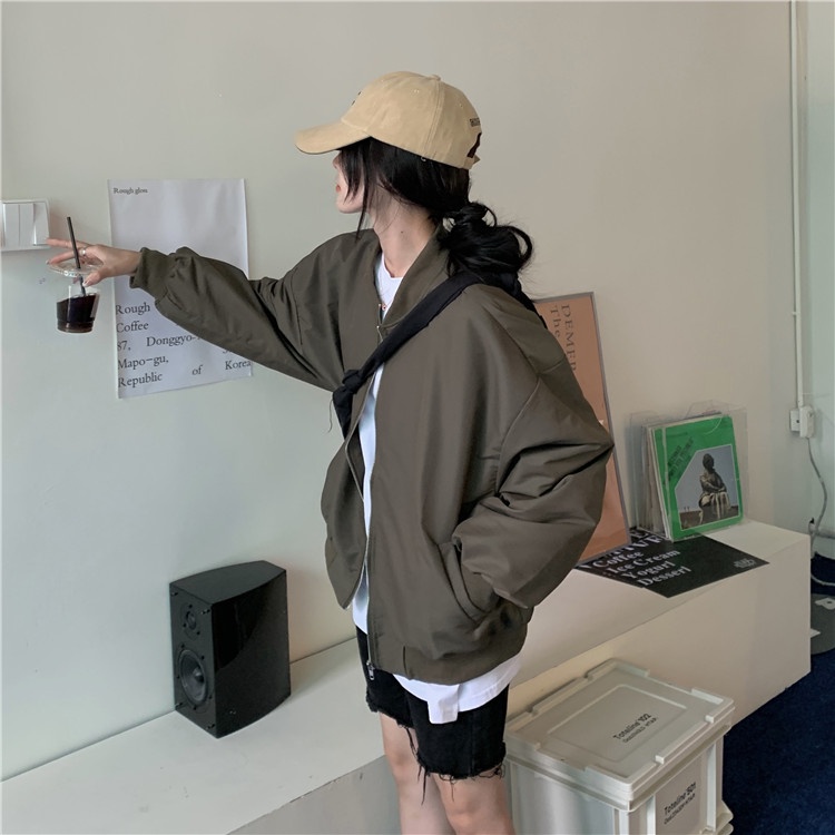 Áo Khoác Bomber Dày Dặn Basic UNISEX Cho Nam Nữ