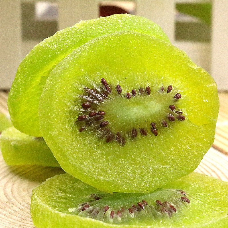 Kiwi sấy dẻo không đường nguyên vị 600g, Kiwi sấy Nhà Lá Thanh Nhẹ, Giòn Ngọt/ Trái cây sấy dẻo, Hoa quả sấy dẻo