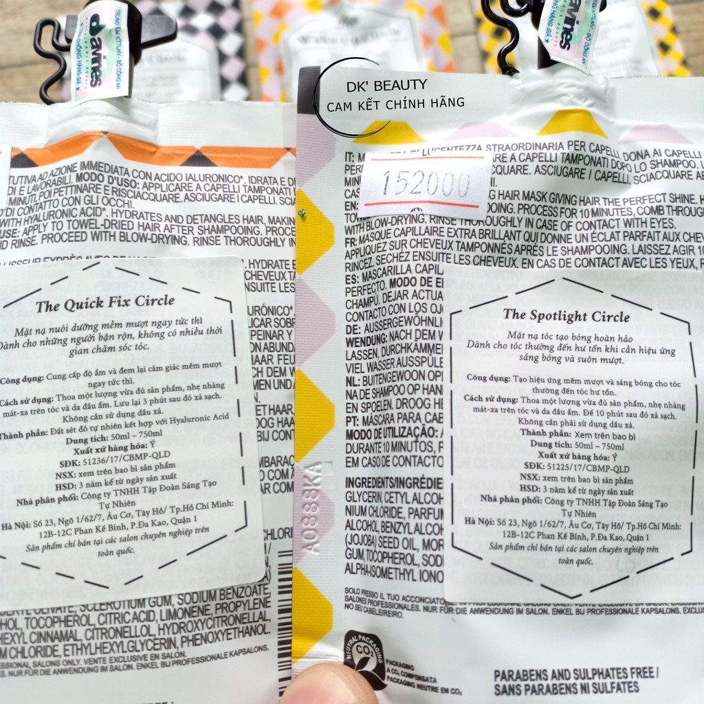 🤗Ủ Hấp Davines Phục Hồi, Mềm Mượt, Tái Tạo Tóc, Tạo Bóng, Thải Độc 50ml | BigBuy360 - bigbuy360.vn