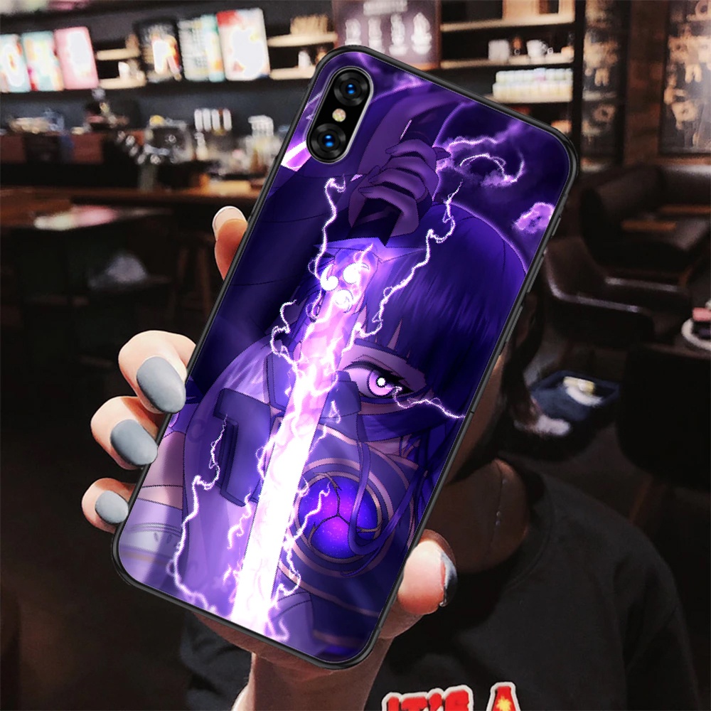 Ốp điện thoại Genshin Impact: Raiden Shogun cho Samsung, Iphone, Xiaomi, Vsmart, Iphone, Oppo, Huawei, Vivo...