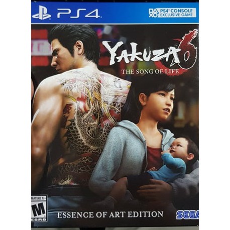 Đĩa Game PS4 | Yakuza 6 (Bản Art Book) | New seal