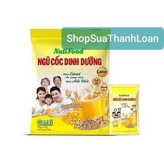 Ngũ Cốc Dinh Dưỡng Nguyên Cám NutiFood - Bịch 500gr