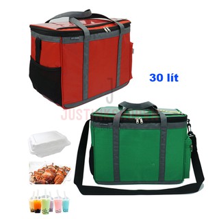 Túi Giao Hàng Giữ Cách Nhiệt Lớn 30L Cho Các Quán Ăn - Quán Nước - Nhà Hàng Chuyên Giao Món Số Lượng Nhiều JKT-TGN-7039