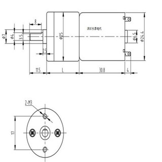 ĐỘNG CƠ DC 12V 400RPM