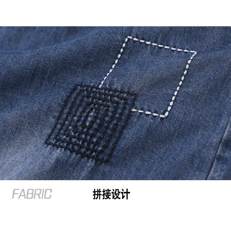 Quần Jeans Lửng Thêu Hoa Thời Trang Dành Cho Nữ