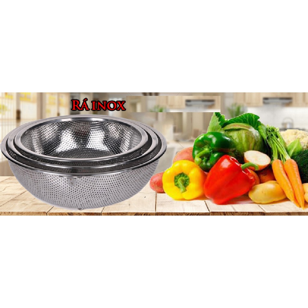 Rổ inox Inovi size 21cm