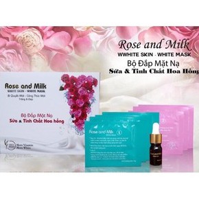 Bộ đắp mặt Rose and Milk (bạch ngọc liên)