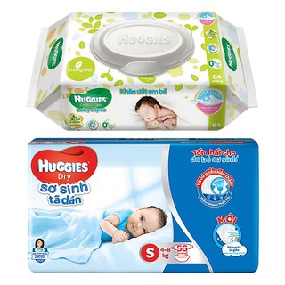 Tã Dán/ quần Huggies Newborn Size XS36, XS58, S56, S24 miếng