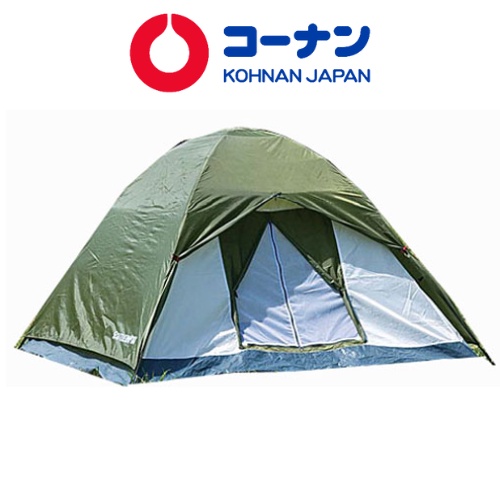 Lều cắm trại chống nước Kohnan 200x200x130cm cho 3 người chống nắng UPF30 + cao cấp