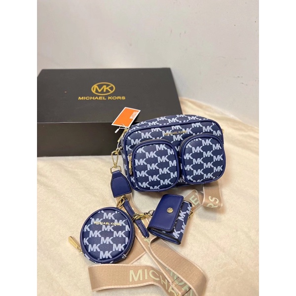 Túi 3 Chi Tiết , Túi Kèm Ví Nhỏ Dây Bản To Cá Tính