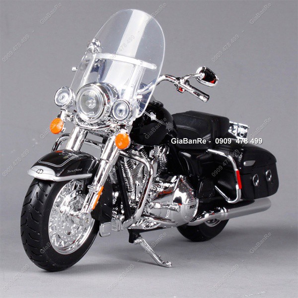 Xe Mô Hình Moto Harley Davidson 2013 Road King - Tỉ Lệ 1:12  - Maisto - 8653