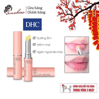 Son dưỡng môi DHC Lip Cream 1,5g. hỗ trợ ngừa thâm môi hiệu quả, làm hồng môi và ngăn ngừa các dấu hiệu lão hóa