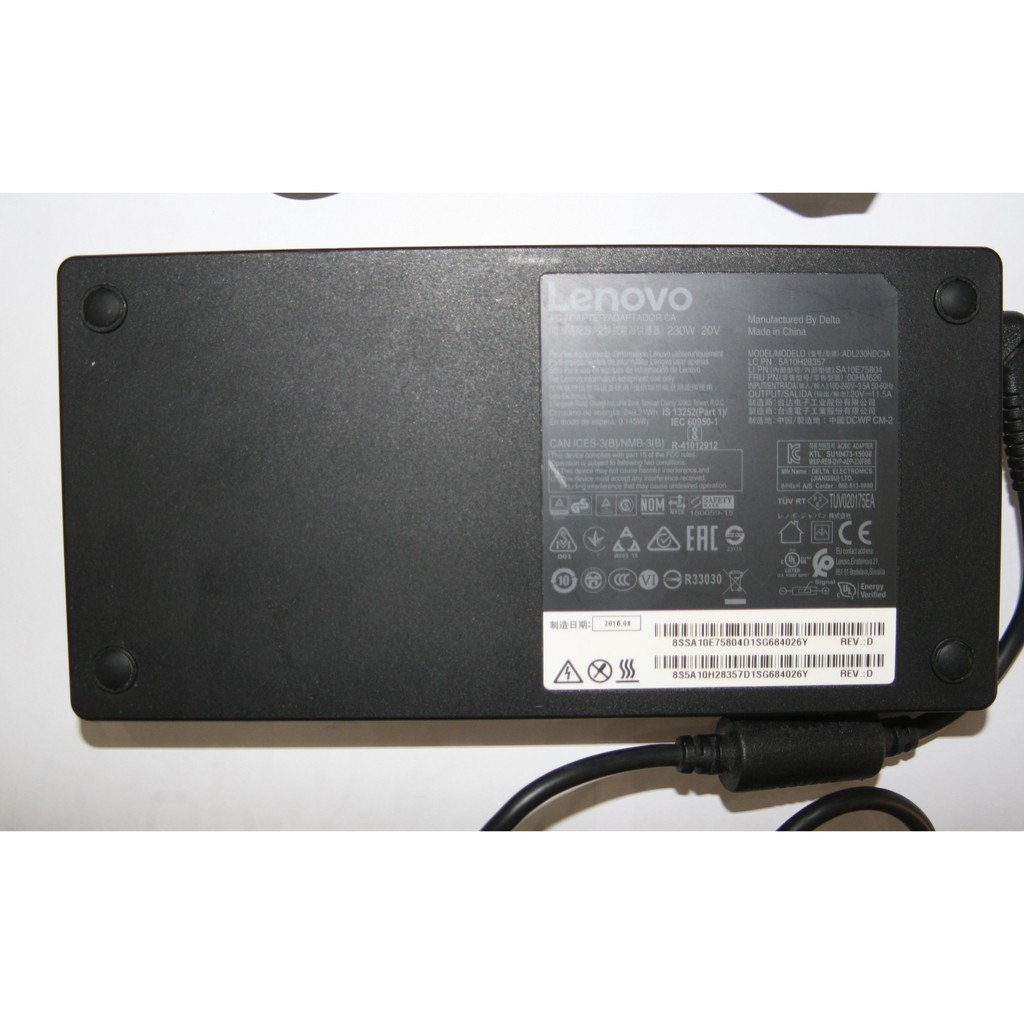 Xạc ZIN Chính Hãng Theo Máy Lenovo Thinkpad P70 hoặc P71 230w