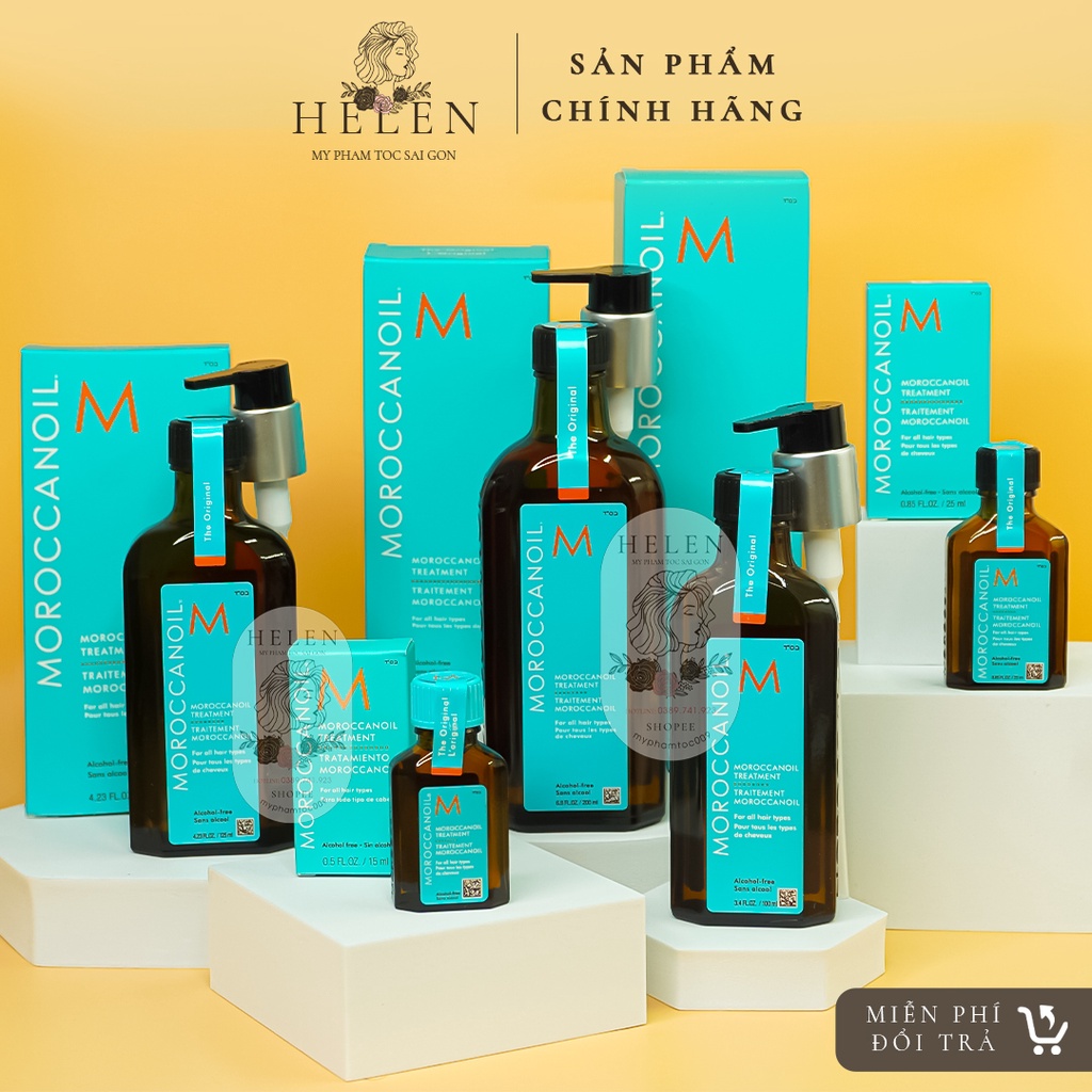 Tinh Dầu Dưỡng Tóc Moroccanoil Original - Light Đủ Size  Dầu Dưỡng Tóc Chính Hãng  Dưỡng Ẩm, Chăm Sóc Tóc