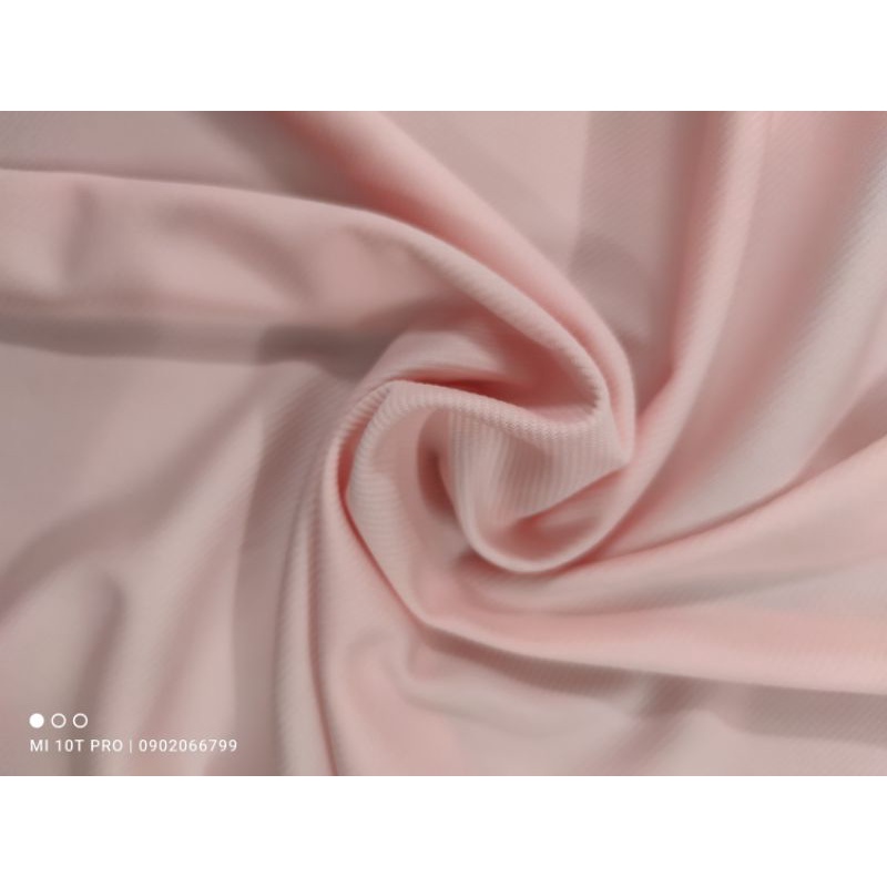 ( Phông nền chụp ảnh ) Vải chống nhàu màu Kem, ghi, hồng phớt