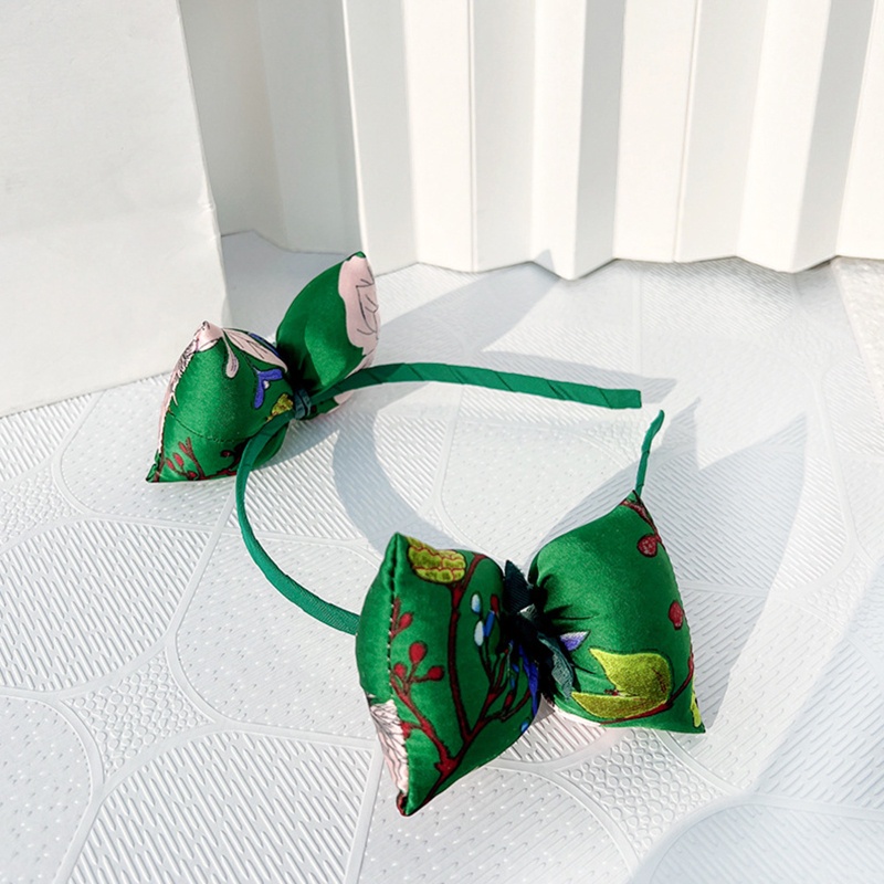 Băng Đô Thắt Nơ In Họa Tiết Phong Cách Bohemian Cổ Điển Dành Cho Nữ