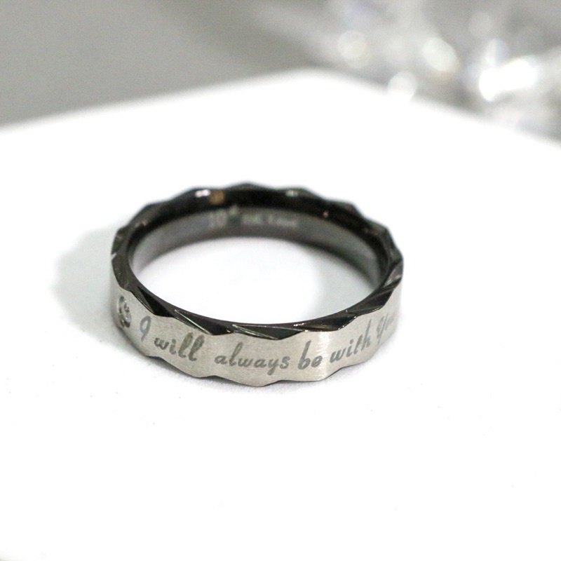 Nhẫn “I will always be with you” 03