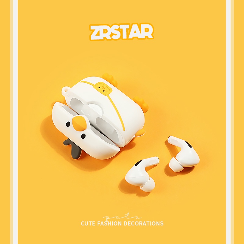 Vỏ Bảo Vệ Hộp Sạc Tai Nghe AirPods 3  2021 AirPods3 3rd Hình Chú Vịt Dễ Thương