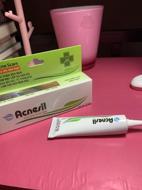 GEL SẸO MỤN, SẸO RỖ ACNESIL TUÝP 10gr