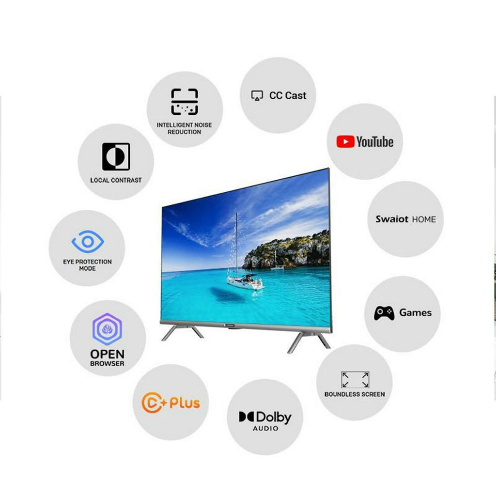 Tivi Coocaa 50 inch 50Y72 độ phân giải 4k UHD smart tivi thông minh có điều khiển bằng giọng bảo hành 24 tháng -komex | BigBuy360 - bigbuy360.vn