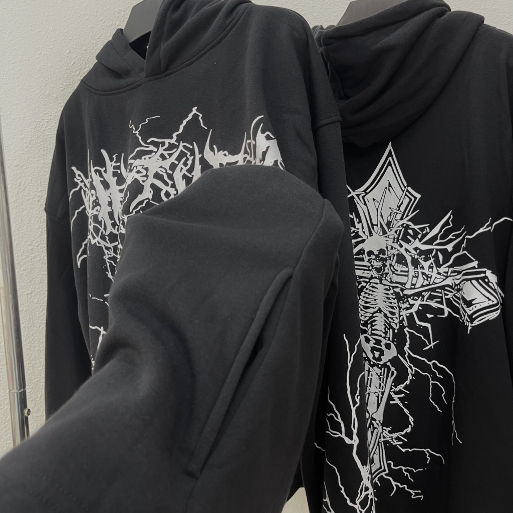Áo hoodie VAH studio WRAITH V2 Áo khoác nỉ hoodie vah.studio chất nỉ bông hàng vah chính hãng kunshopuinsex