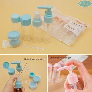 (Hàng sẵn) BỘ CHIẾT MỸ PHẨM 7 MÓN