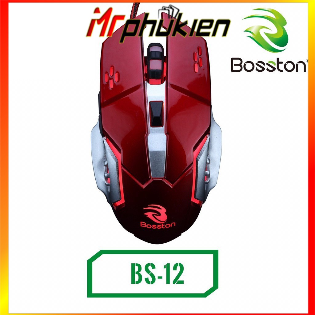 CHUỘT GAMING BOSSTON BS-12 - MrPhukien