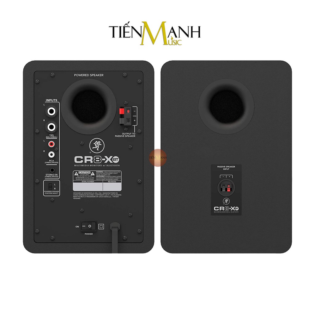 [Một Cặp, Bluetooth] Mackie CR8X BT Loa Kiểm Âm Nghe Nhạc CR8X-BT Eris Studio Monitor Speaker CR8XBT Pair CR8 XBT