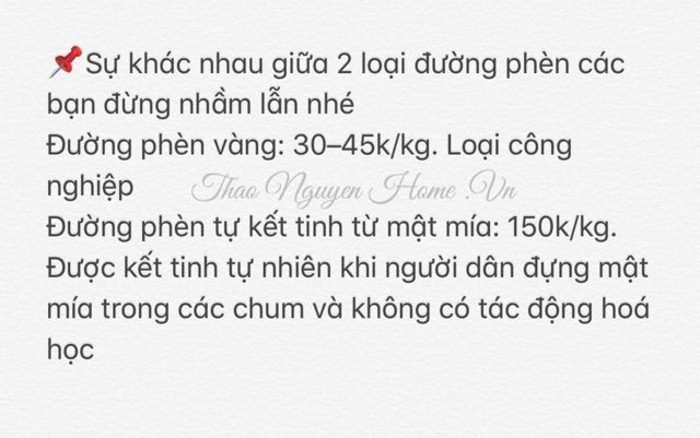 200g đường phèn kết tinh tự nhiên từ mật mía