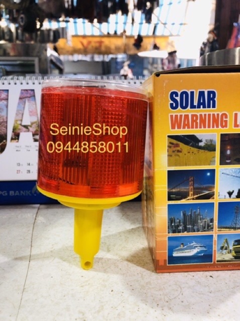 Đèn cảnh báo dùng năng lượng mặt trời đèn chớp năng lượng