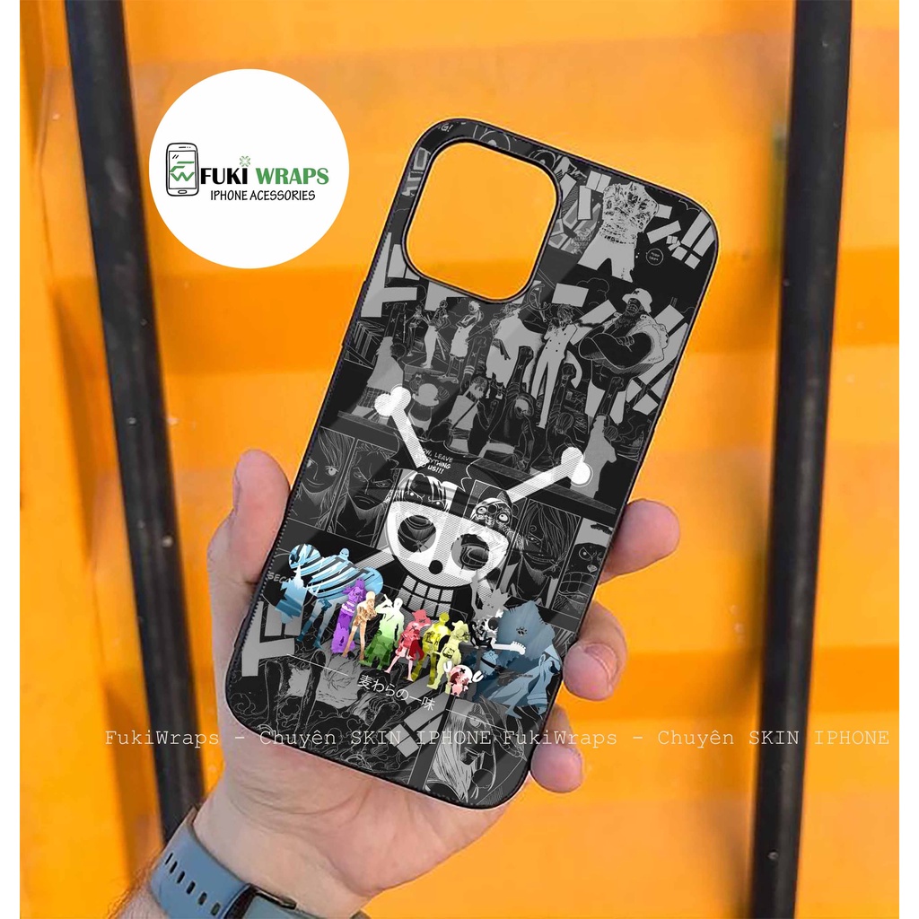 Ốp Lưng Kính Cường Lực / Case One Piece Chống Vỡ Dành Cho 13ProMax 12ProMax 11ProMax X XSMAX Fukishop