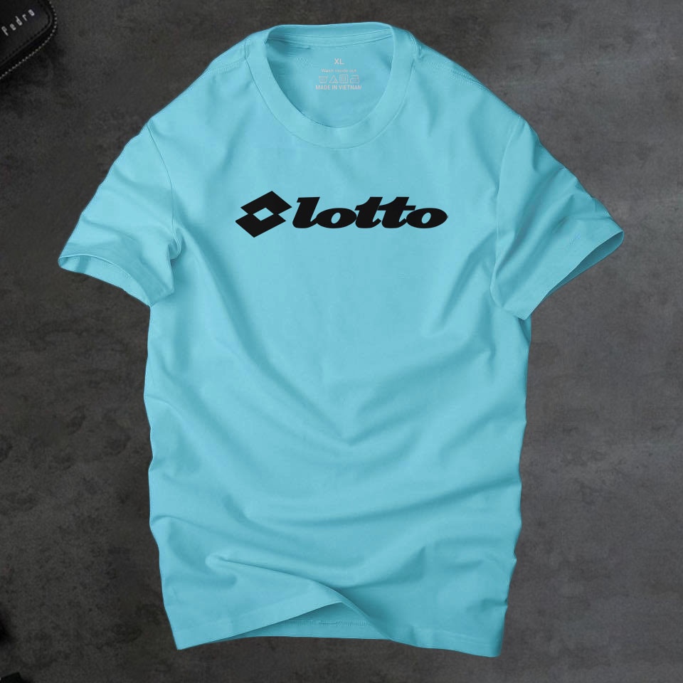 Áo thun nam cao cấp Lotto thời trang cá tinh , chất vải cotton co giãn 4 chiều thoáng mát | ursport