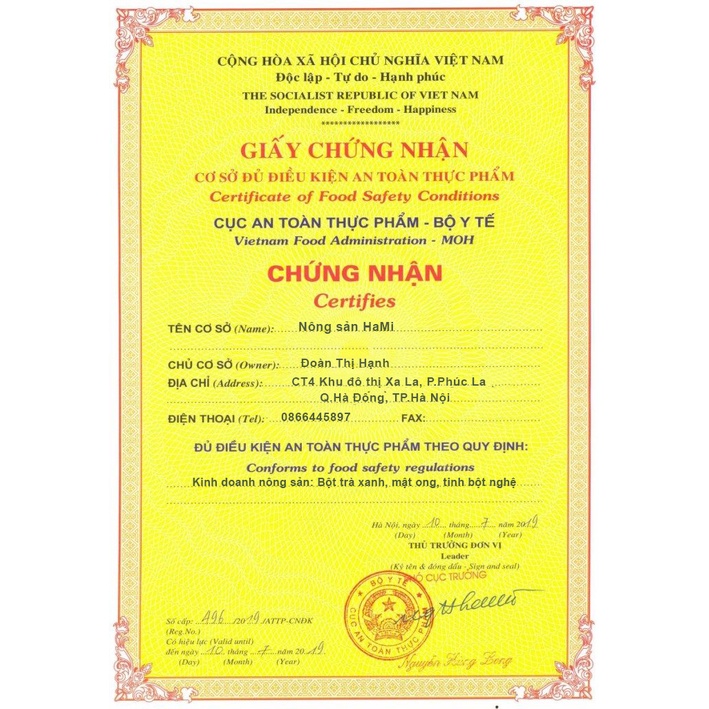 Tinh bột nghệ nguyên chất HaMi 1Kg thơm ngon, hàm lượng curcumin cao [Đã kiểm nghiệm chất lượng]