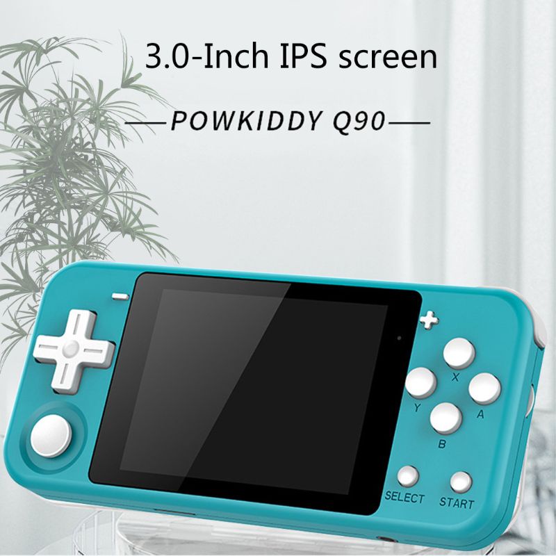 Máy Chơi Game Powkiddy Q90 Màn Hình Kép 3 Ips 12 Simulator 3d Cho Trẻ Em Ps1