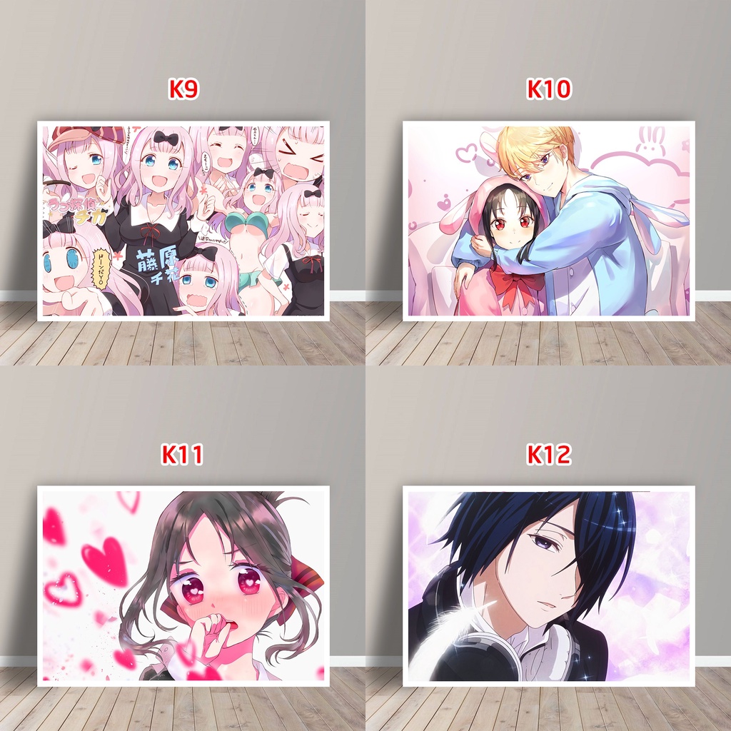 Tấm Postcard Cao Cấp Anime Kaguya-Sama: Love Is War