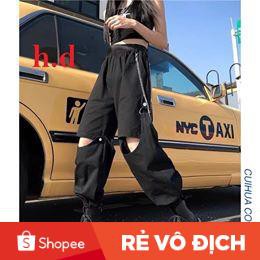 quần kaki hở gối