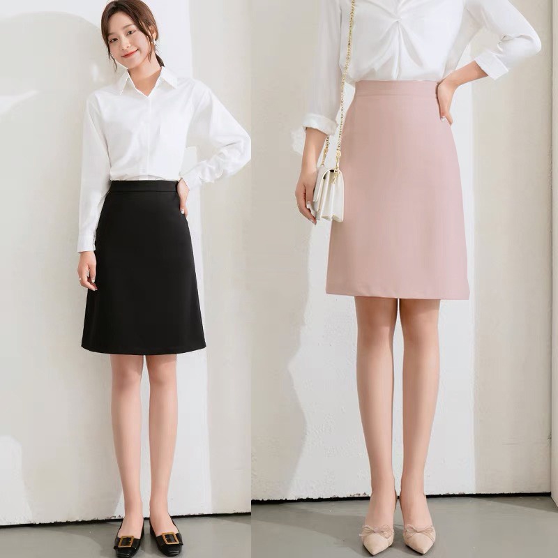 Chân Váy Chữ A Có Túi Chéo Đến Gối Chân Váy Trẻ Trung TC50