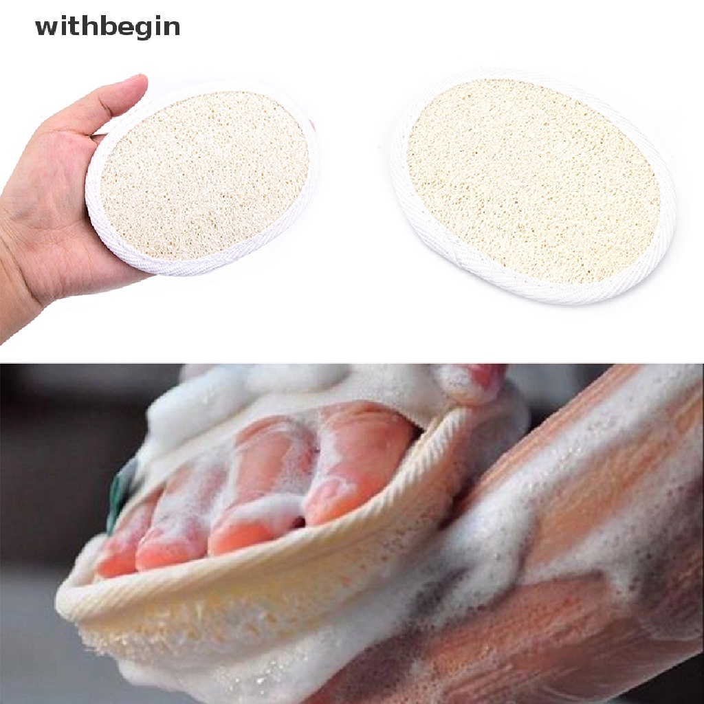 [Hàng mới về] Bông tắm xơ mướp tự nhiên dùng để tẩy tế bào chết làm sạch cơ thể