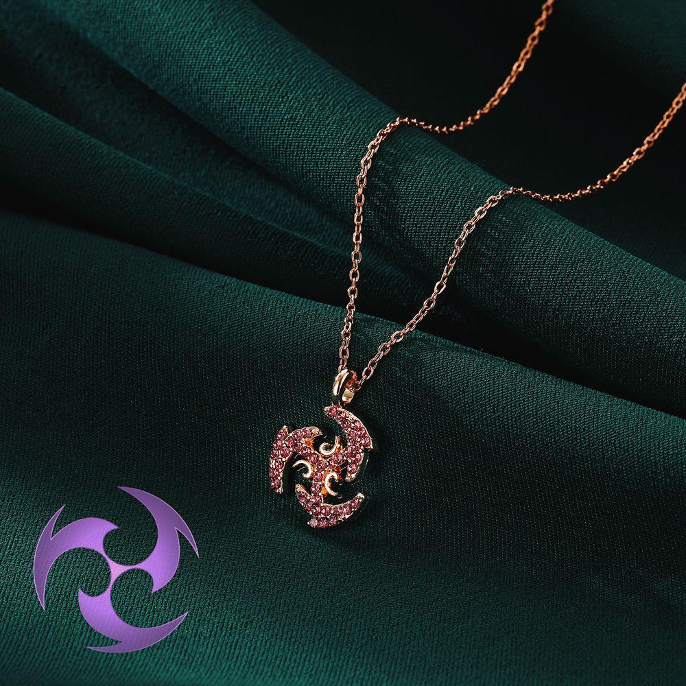 Vòng Cổ Choker 7 Nguyên Tố Hóa Trang Genshin Va Chạm Geo Cyro Dendro Cho Nam Và Nữ