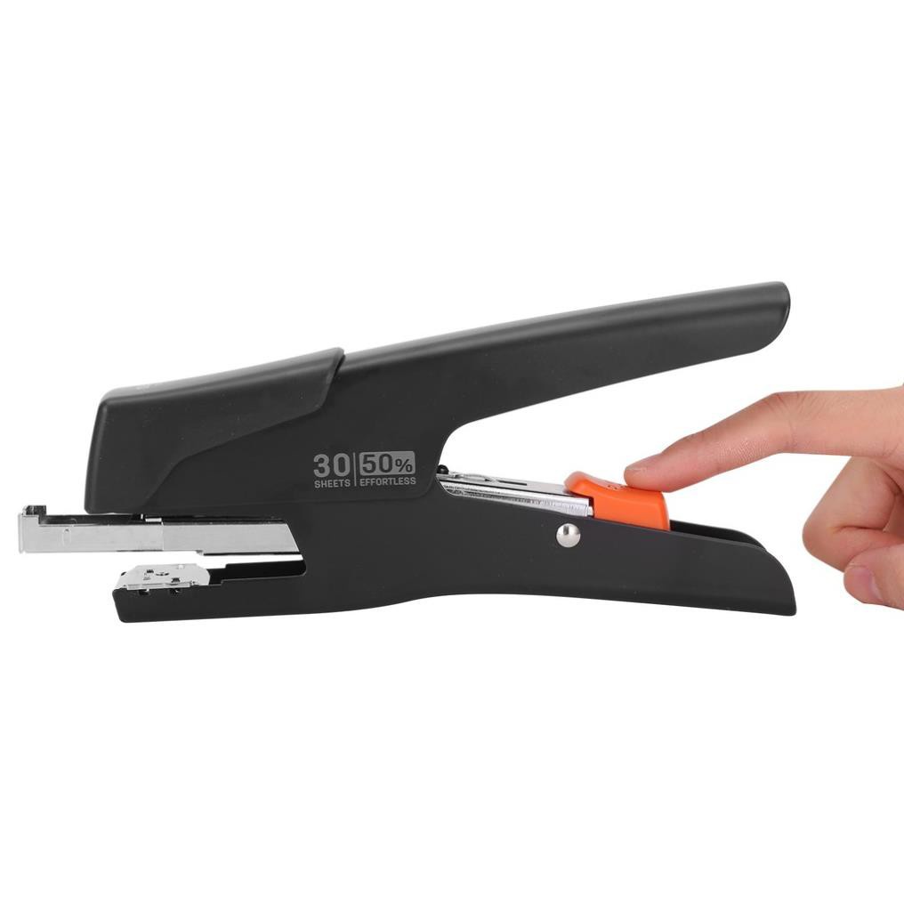 Dập ghim trợ lực 30 tờ Deli 358 , sử dụng ghim 24/6 & 26/6